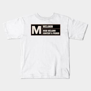 Melanin Kids T-Shirt